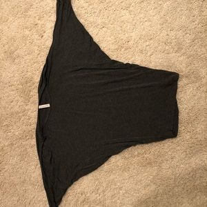 Dark grey long sleeve shirt